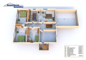 Obergeschoss Grundriss