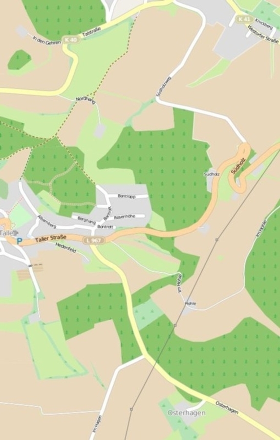 Kartenausschnitt