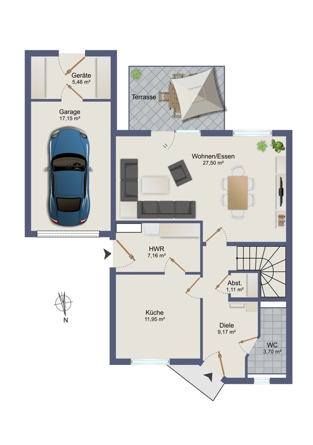 Grundriss EG