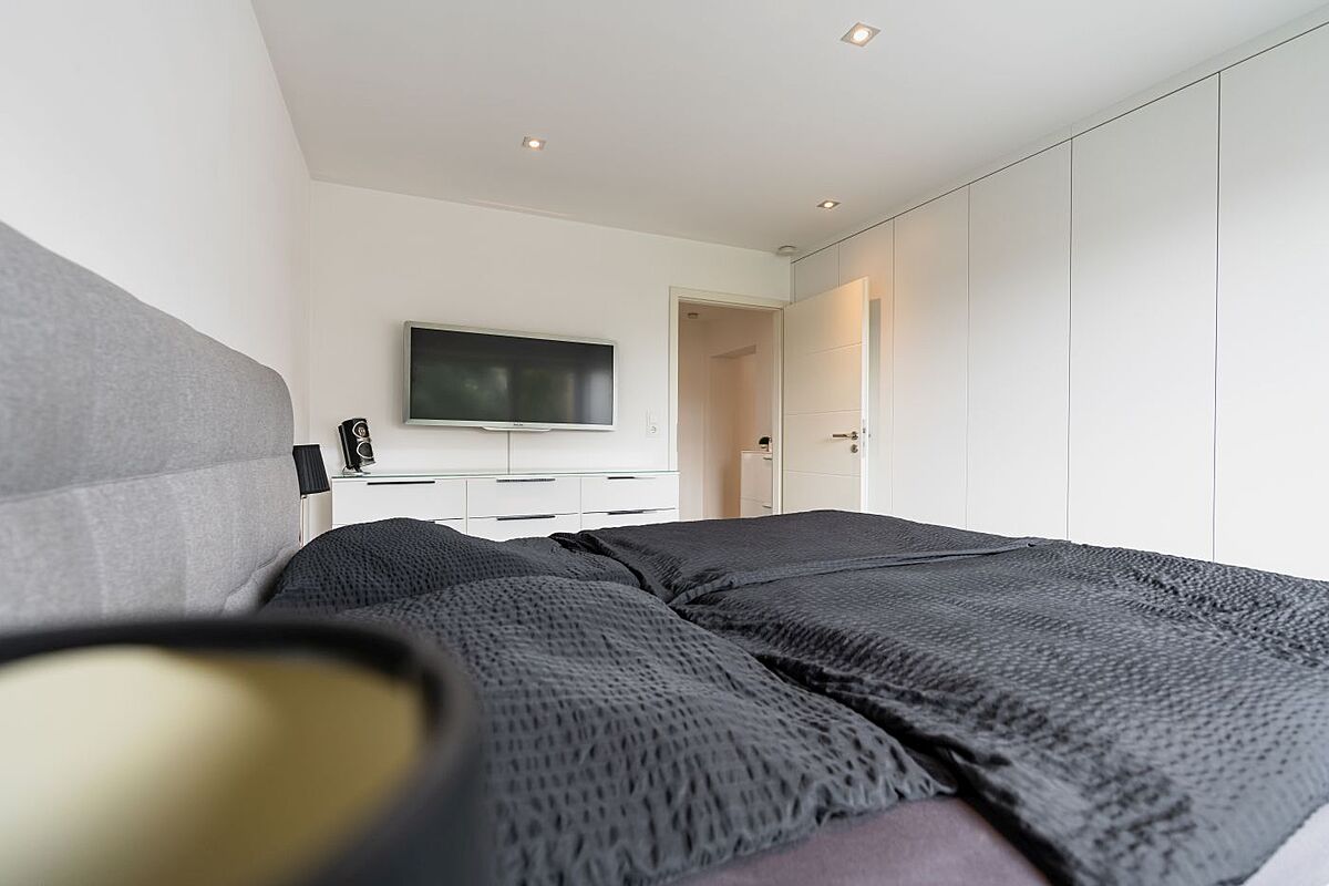 Schlafzimmer mit EInbauschrank